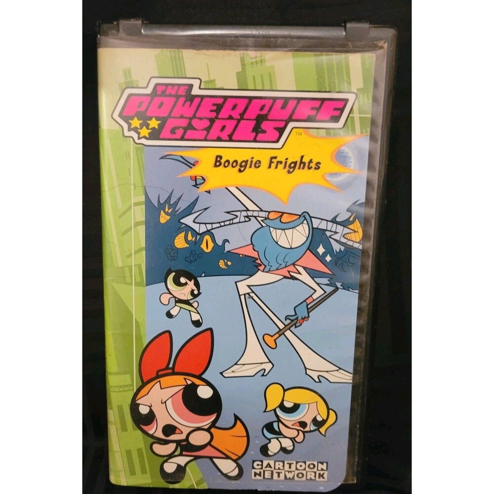 The Powerpuff Girls: Boogie Frights VHS 2001 - Cartoon Network + Courage Episode